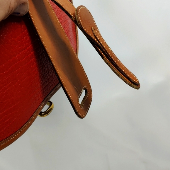 ♥️ VINTAGE ♥️ Dooney & Bourke All Weather Leather Equestrian Bag - Picture 7 of 16